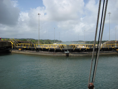Gatun Locks. Panama Canal